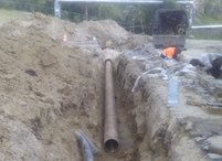 Специалистами Ленинского филиала осуществляется ремонт системы водоснабжения Щёлкино