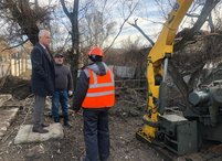 Генеральный директор ГУП РК «Вода Крыма» Владимир Баженов проконтролировал ход выполнения работ на объекте «Реконструкция канализационного коллектора по улице Титова в г. Симферополе».