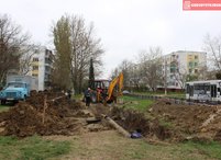 Произошел порыв на основном городском водоводе в Керчи