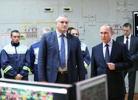 Владимир Путин в Крыму дал старт первой линии энергомоста 