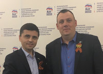 Депутат Государственной Думы РФ Руслан Бальбек и заместитель генерального директора по эксплуатации ГУП РК «Вода Крыма» Игорь Данилович провели совместный прием граждан