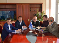 Генеральный директор ГУП РК «Вода Крыма» Владимир Баженов провёл рабочее совещание  по вопросу строительства водовода от Балановского водохранилища до с.Перевальное