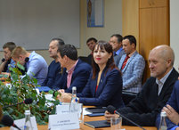 Заместитель Председателя Правительства Республики Крым Юлия Михайловна Жукова провела рабочую встречу с трудовым коллективом ГУП РК «Вода Крыма».