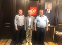 Владимир Баженов посетил Керчь с рабочим визитом