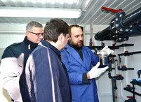 Александр Жданов с рабочим визитом посетил Ялтинское и Укромновское очистные сооружения