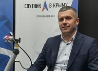 Генеральный директор ГУП РК «Вода Крыма» Максим Новик в гостях у РИА «Спутник в Крыму»