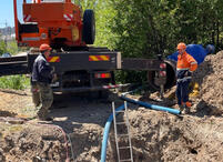 Симферопольский филиал выполняет работы на магистральном трубопроводе, что позволит обеспечить стабильное водоснабжение мкр-на Жигулина роща