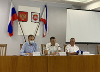 Генеральный директор ГУП РК «Вода Крыма» выехал с рабочим визитом в Ленинский район