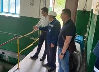 Директор Симферопольского филиала проинспектировал объекты Симферопольского гидроузла