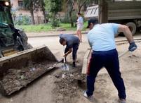 Более 100 работников Предприятия устраняют последствия стихии в Ялте