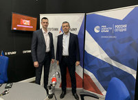 Генеральный директор ГУП РК «Вода Крыма» Максим Новик в гостях у РИА «Спутник в Крыму»