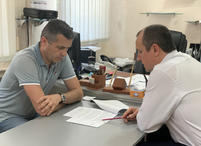 Максим Новик с рабочим визитом посетил Алуштинский филиал ГУП РК 