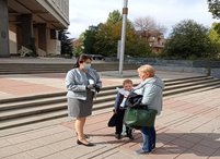 27 октября сотрудники управления по реализации и сбыту ГУП РК «Вода Крыма» провели информационная акцию в г.Симферополе.