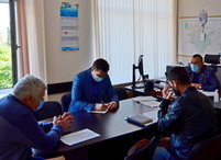 Директор по производству ГУП РК «Вода Крыма» Игорь Данилович провел личный прием граждан.